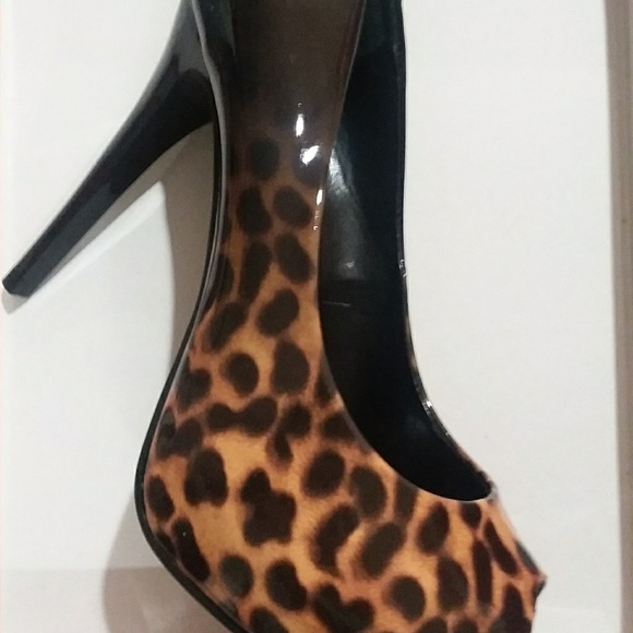 πππGuess ombre leopard pumps size 8π - Picture 3 of 5